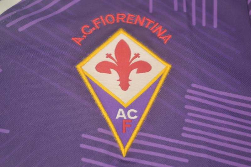 AAA(Thailand) Fiorentina 1991/92 Home Retro Soccer Jersey