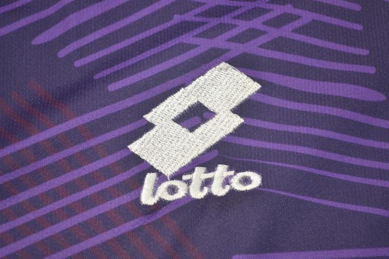 AAA(Thailand) Fiorentina 1992/93 Home Retro Soccer Jersey