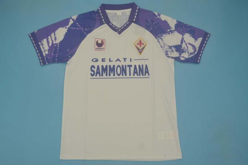 AAA(Thailand) Fiorentina 1994/95 Away Retro Soccer Jersey