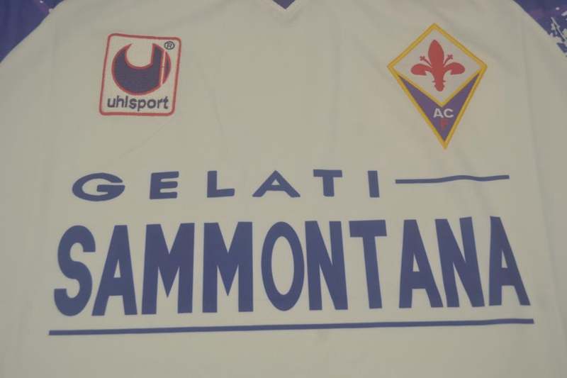 AAA(Thailand) Fiorentina 1994/95 Away Retro Soccer Jersey