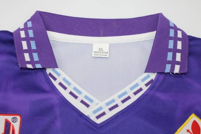 AAA(Thailand) Fiorentina 1994/95 Home Retro Soccer Jersey