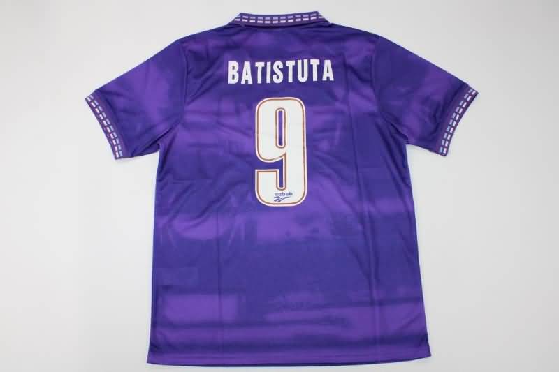 AAA(Thailand) Fiorentina 1994/95 Home Retro Soccer Jersey