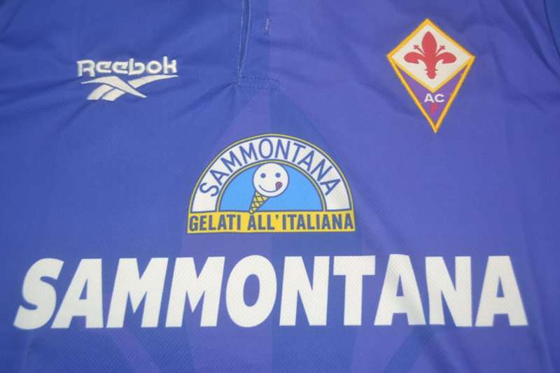 AAA(Thailand) Fiorentina 1995/96 Home Retro Soccer Jersey