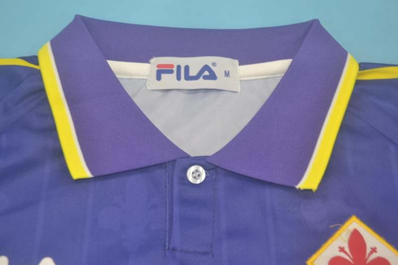 AAA(Thailand) Fiorentina 1997/98 Home Retro Soccer Jersey
