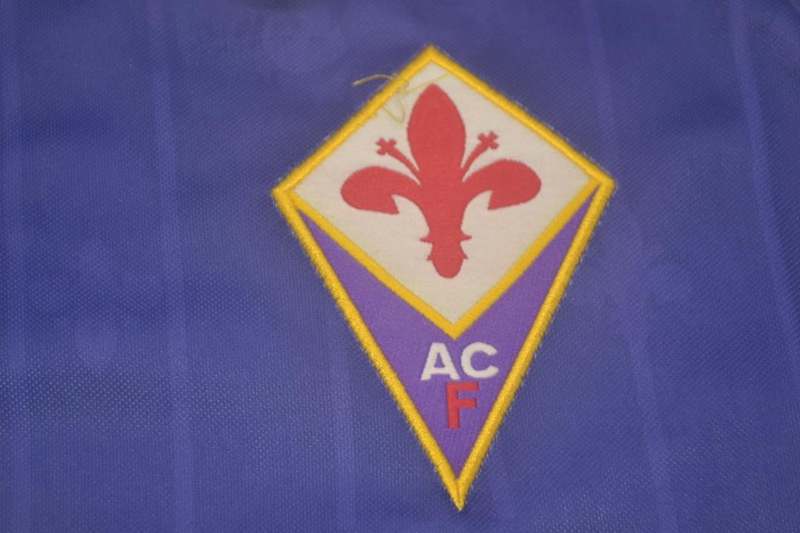 AAA(Thailand) Fiorentina 1997/98 Home Retro Soccer Jersey