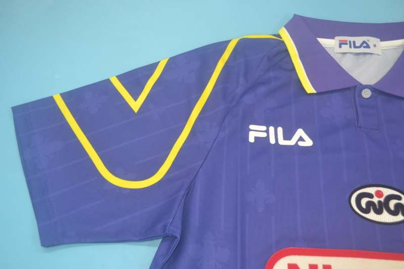 AAA(Thailand) Fiorentina 1997/98 Home Retro Soccer Jersey