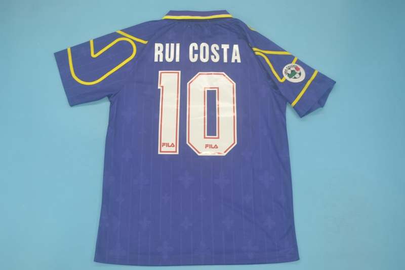 AAA(Thailand) Fiorentina 1997/98 Home Retro Soccer Jersey