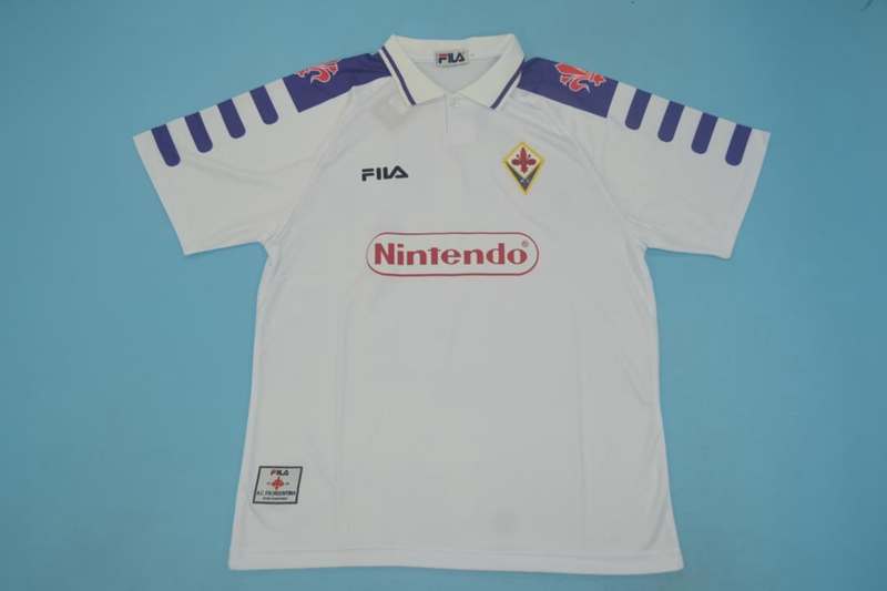 AAA(Thailand) Fiorentina 1998/99 Away Retro Soccer Jersey