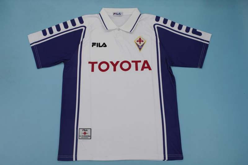 AAA(Thailand) Fiorentina 1999/00 Away Retro Soccer Jersey