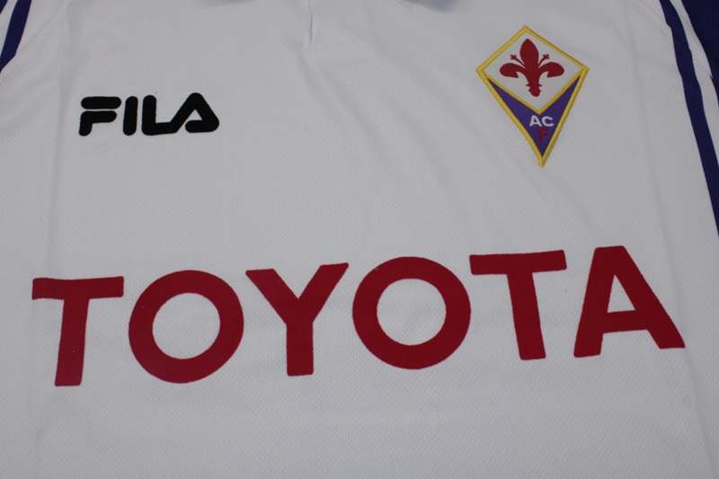 AAA(Thailand) Fiorentina 1999/00 Away Retro Soccer Jersey