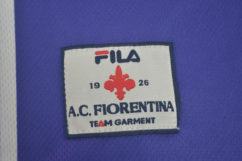 AAA(Thailand) Fiorentina 1999/00 Home Retro Soccer Jersey