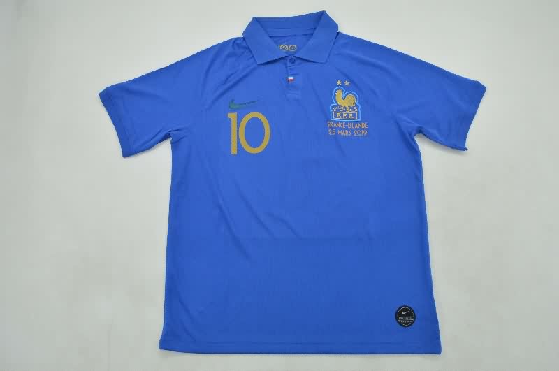 AAA(Thailand) France 100th Anniversary Retro Soccer Jersey