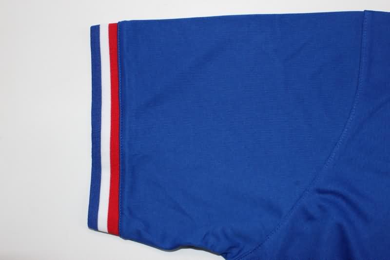 AAA(Thailand) France 1971 Home Retro Soccer Jersey