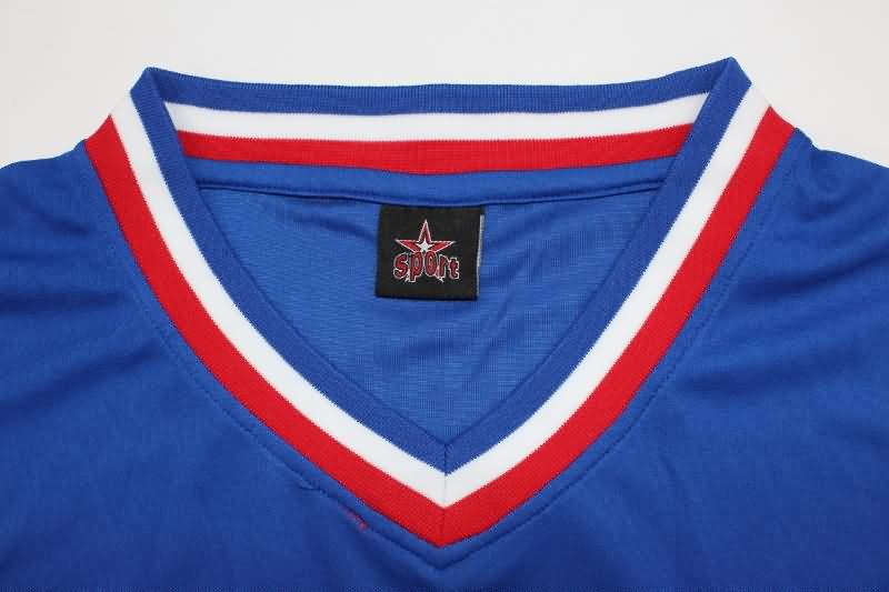 AAA(Thailand) France 1971 Home Retro Soccer Jersey