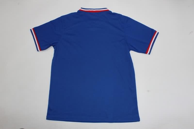 AAA(Thailand) France 1971 Home Retro Soccer Jersey