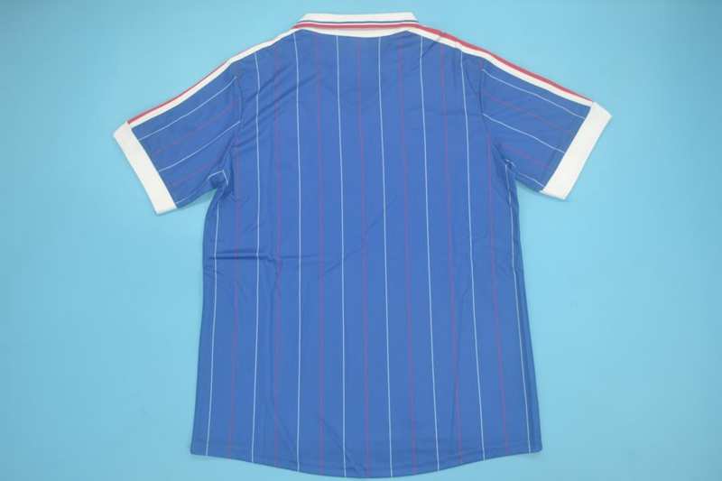 AAA(Thailand) France 1982 Home Retro Soccer Jersey