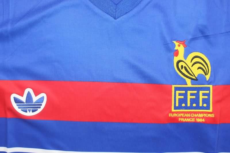 AAA(Thailand) France 1984 Home Retro Soccer Jersey