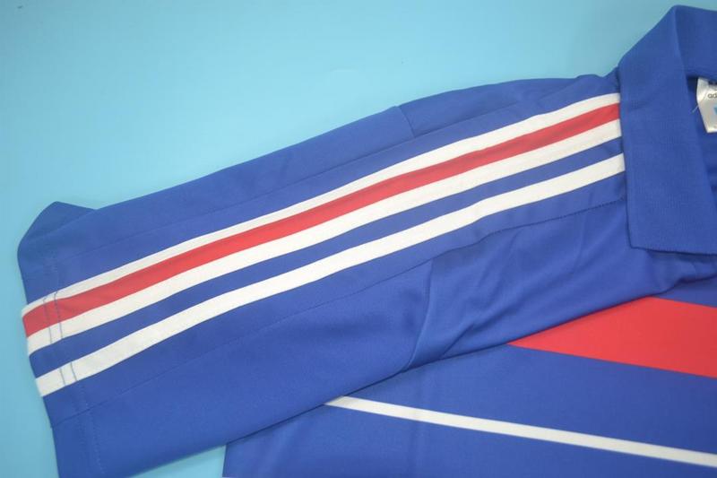 AAA(Thailand) France 1984 Home Retro Soccer Jersey