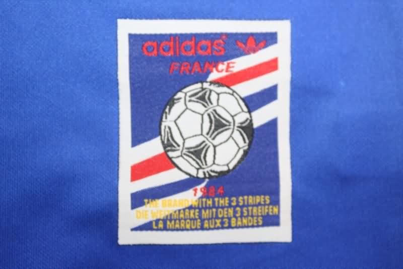 AAA(Thailand) France 1984 Home Retro Soccer Jersey