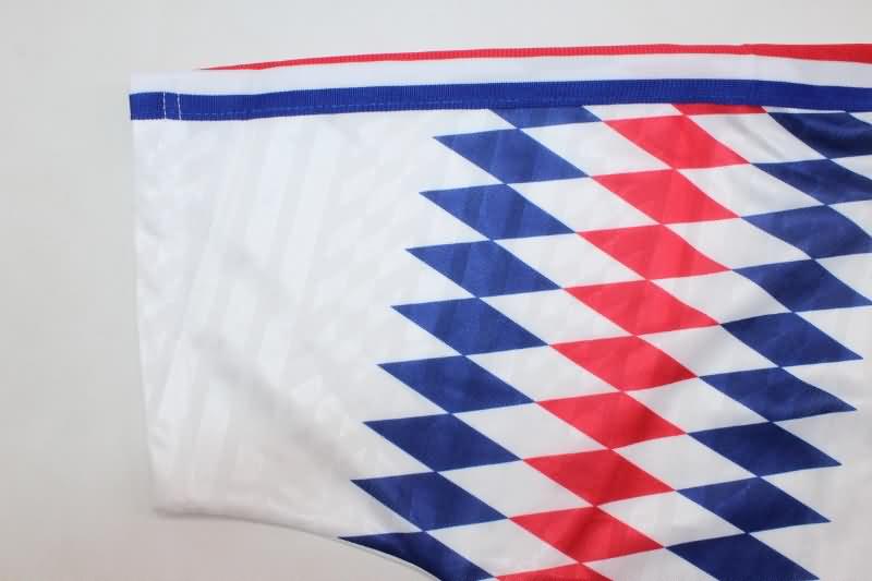AAA(Thailand) France 1994 Away Retro Soccer Jersey