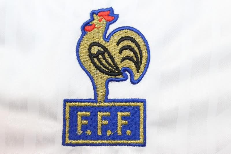 AAA(Thailand) France 1994 Away Retro Soccer Jersey