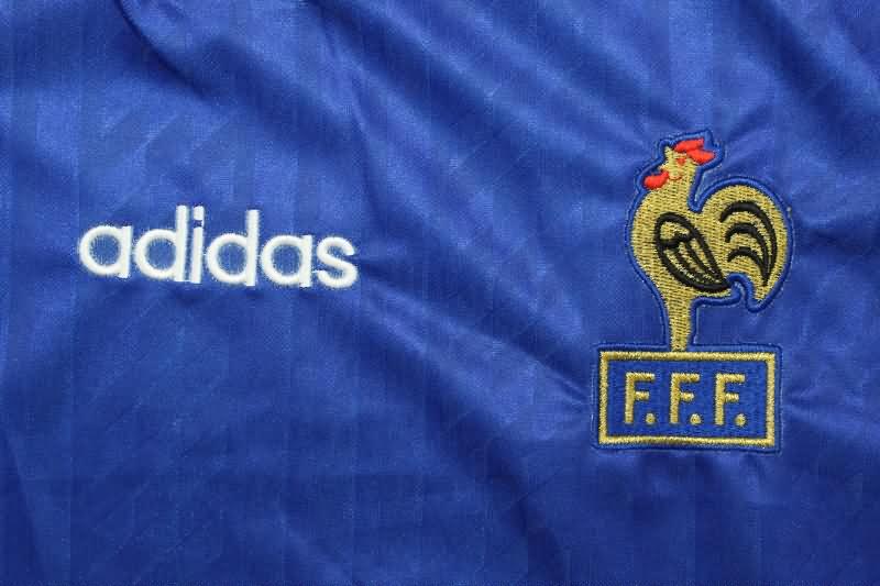 AAA(Thailand) France 1994 Home Retro Soccer Jersey