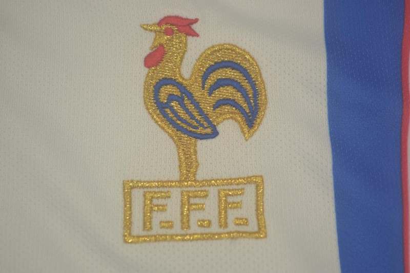 AAA(Thailand) France 1996 Away Retro Soccer Jersey