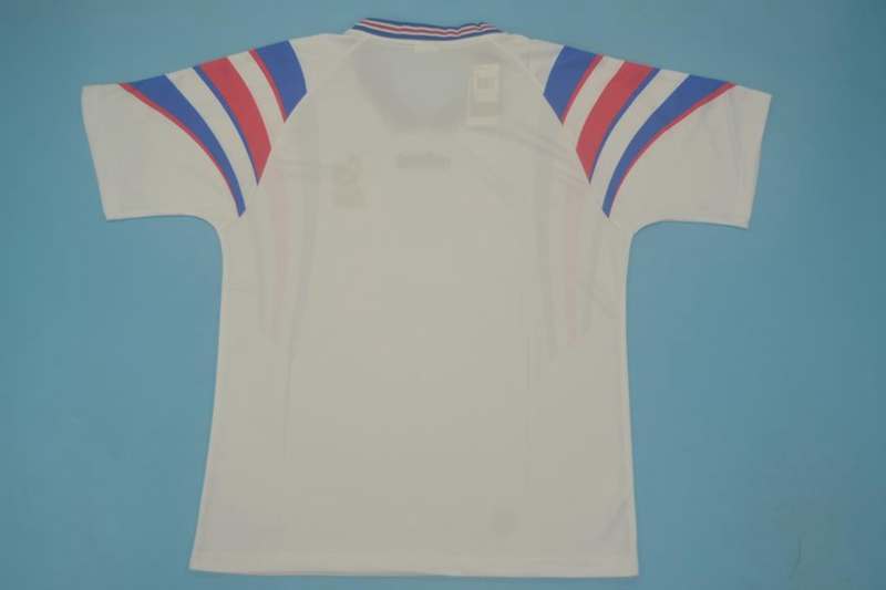 AAA(Thailand) France 1996 Away Retro Soccer Jersey