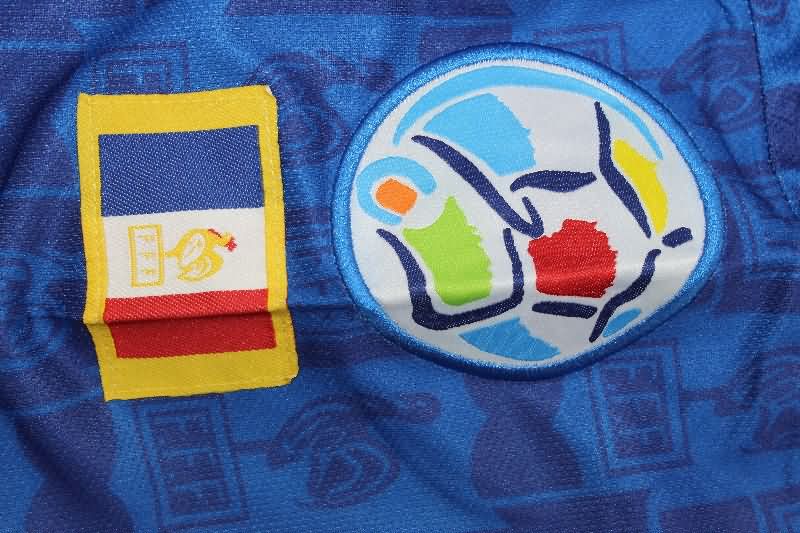 AAA(Thailand) France 1996 Home Retro Soccer Jersey