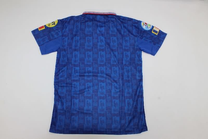 AAA(Thailand) France 1996 Home Retro Soccer Jersey