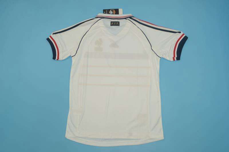 AAA(Thailand) France 1998 Away Retro Soccer Jersey