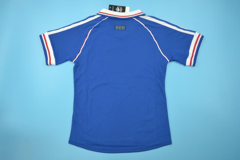 AAA(Thailand) France 1998 Home Retro Soccer Jersey