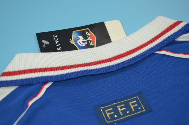 AAA(Thailand) France 1998 Home Retro Soccer Jersey