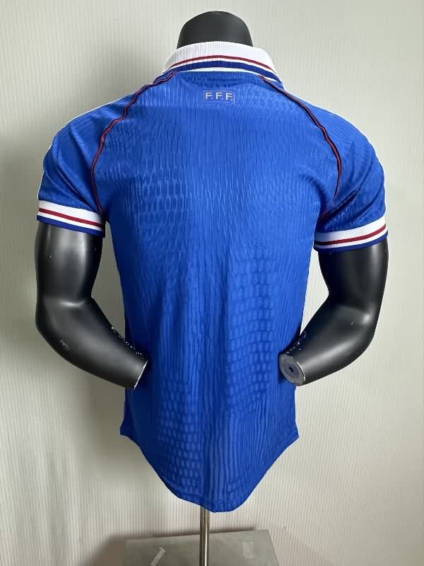 AAA(Thailand) France 1998 Home Retro Soccer Jersey (Player)