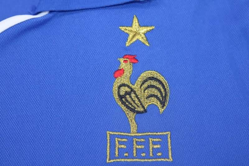 AAA(Thailand) France 2000 Home Retro Soccer Jersey