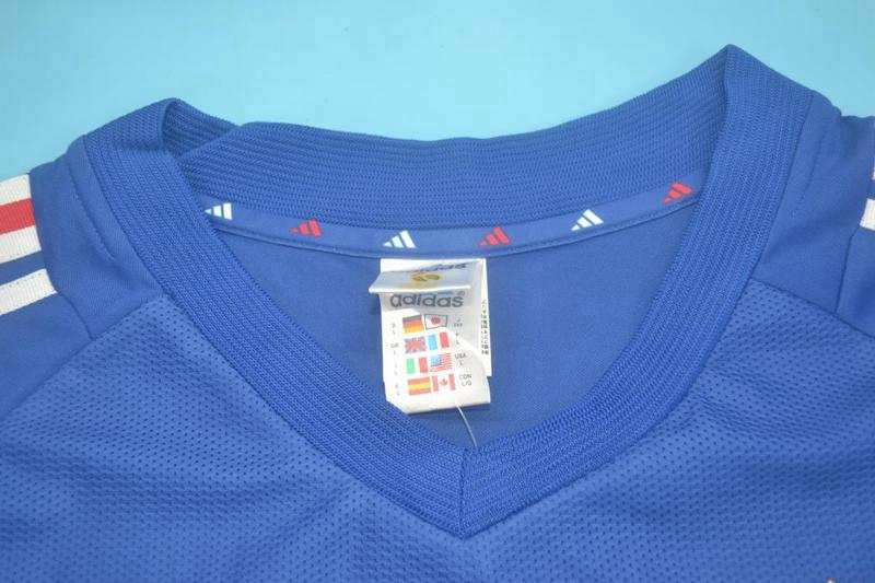 AAA(Thailand) France 2002 Home Retro Soccer Jersey