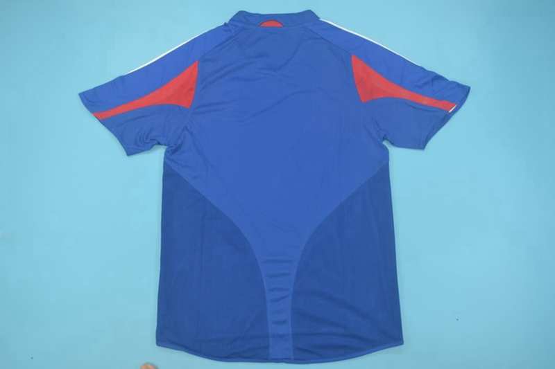 AAA(Thailand) France 2004 Home Retro Soccer Jersey