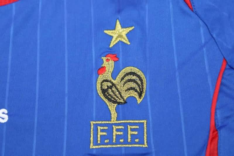 AAA(Thailand) France 2006 Home Retro Soccer Jersey