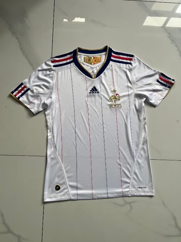 AAA(Thailand) France 2010 Away Retro Soccer Jersey AAA(Thailand) France 2010 Away Retro Soccer Jersey