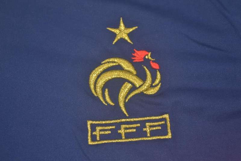 AAA(Thailand) France 2010 Home Retro Soccer Jersey