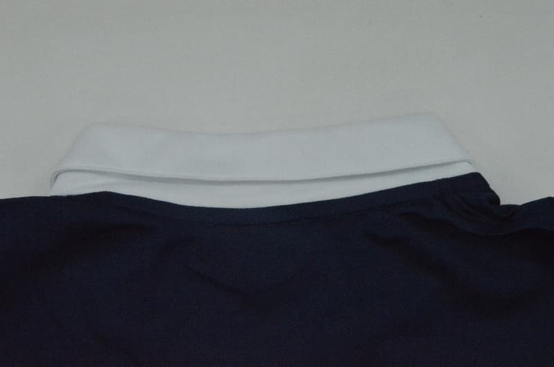AAA(Thailand) France 2014 Home Retro Long Sleeve Soccer Jersey