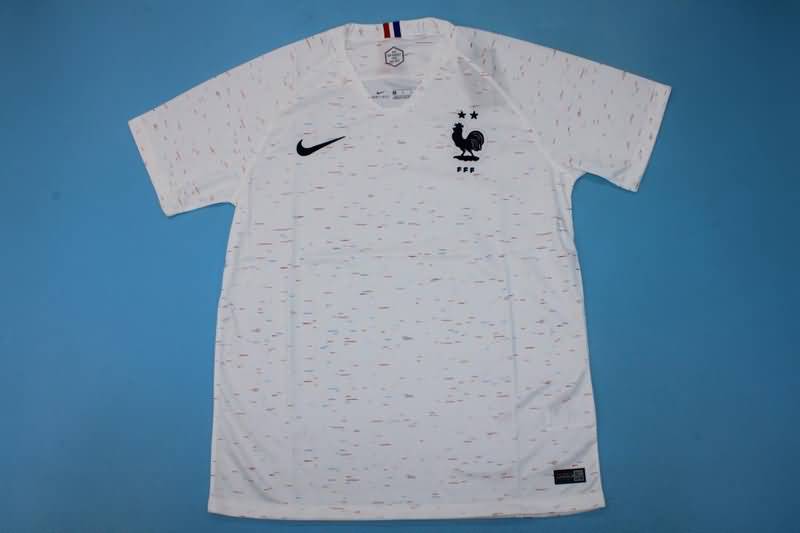 AAA(Thailand) France 2018 Away Retro Soccer Jersey (2 Star)