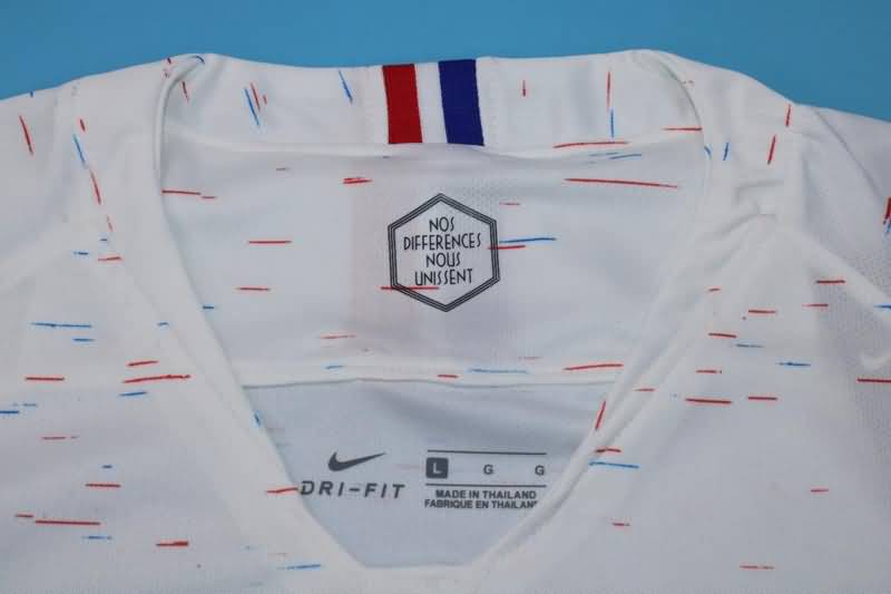 AAA(Thailand) France 2018 Away Retro Soccer Jersey (2 Star)