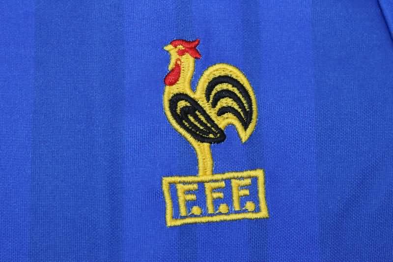 AAA(Thailand) France 1992/94 Home Retro Soccer Jersey