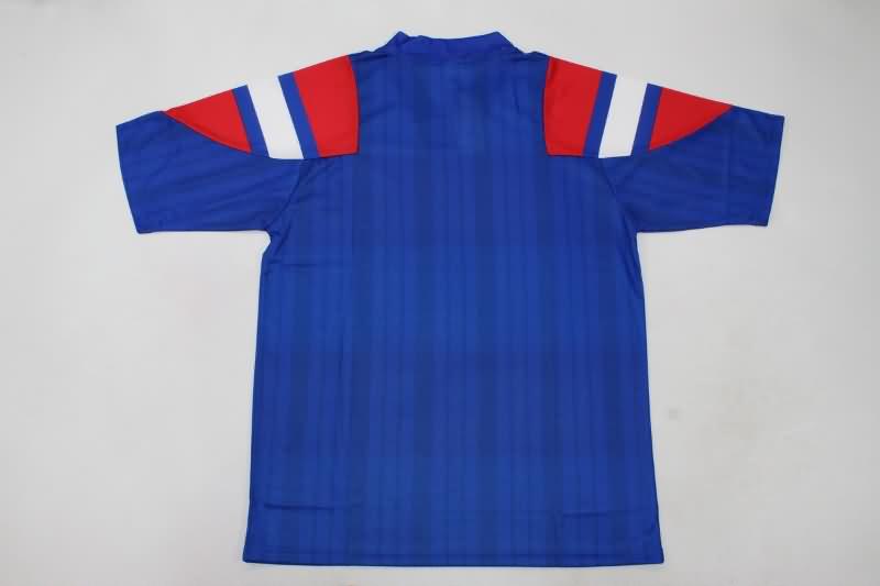 AAA(Thailand) France 1992/94 Home Retro Soccer Jersey