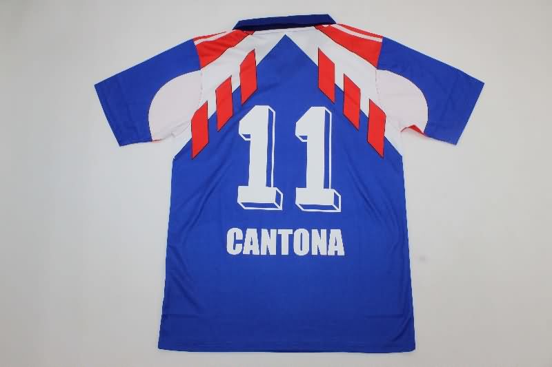 AAA(Thailand) France 1992/94 Home Retro Soccer Jersey