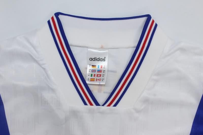 AAA(Thailand) France 1996/97 Away Retro Soccer Jersey
