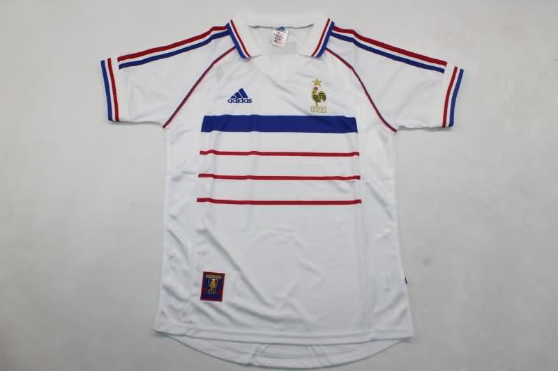 AAA(Thailand) France 1998/00 Away Retro Soccer Jersey