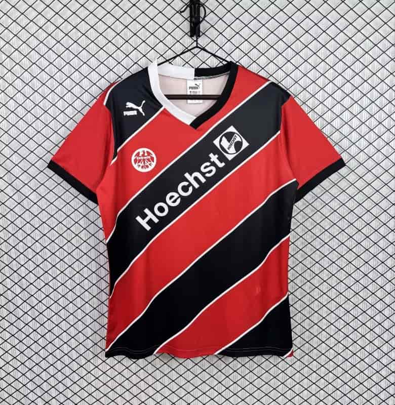 AAA(Thailand) Frankfurt 1987/90 Home Retro Soccer Jersey AAA(Thailand) Frankfurt 1987/90 Home Retro Soccer Jersey