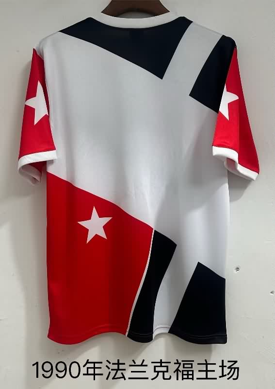 AAA(Thailand) Frankfurt 1990/91 Away Retro Soccer Jersey